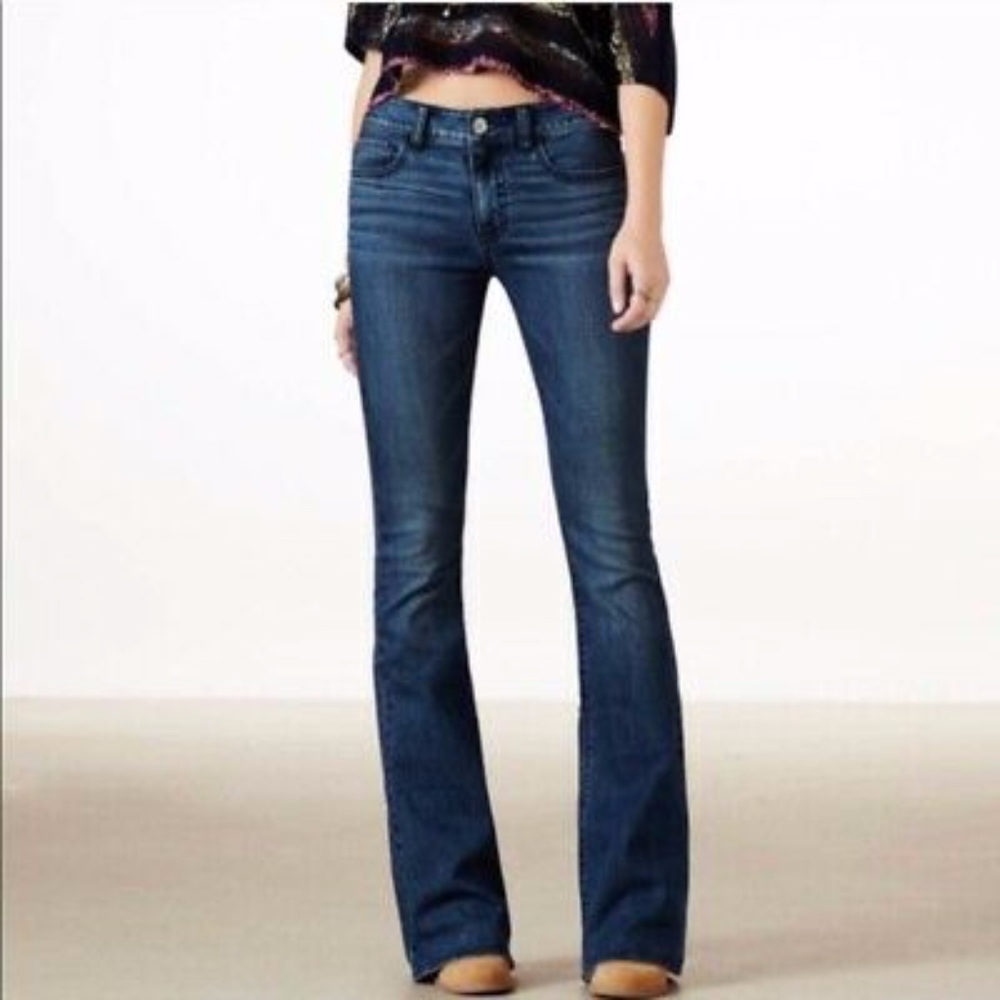 AMERICAN EAGLE Hi-Rise ArtistSuper Stretch Jeans 0